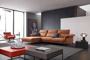 高端科技布沙发组合现代简约北欧沙发8810-A