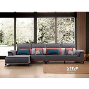 现代极简科技布沙发-2119